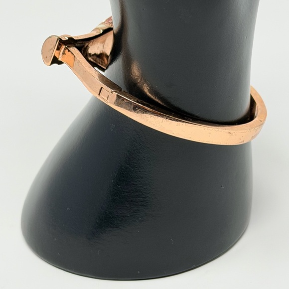 Kate Spade Champagne Bottle Bracelet Dainty Pink Jewelry Bridal Rose Gold Bangle - Picture 14 of 17